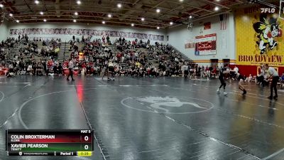 113 lbs Cons. Round 6 - Xavier Pearson, Trinity vs Colin Broxterman, Elder