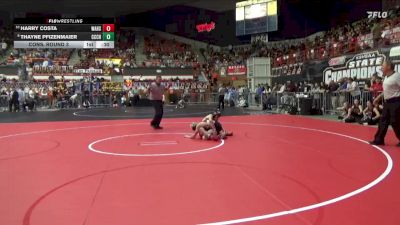 113 lbs Cons. Round 3 - Harry Costa, Wamego Hs vs Thayne Pfizenmaier, Clay Center Community Hs