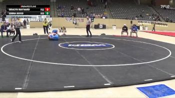 152 lbs 1st Place Match - Bralyn Maynard, Pike County Central vs Emma Hood, Highlands