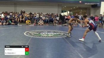 Match - Noel Alicea, Fl vs Nick Alejandro, Pa