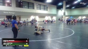 220 lbs Round 4 (16 Team) - Nick Saxton, Iowa Gables vs Kadyn Weisser, SD Red