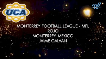 Monterrey Football League - MFL Rojo [2025 L4.2 Senior Day 2] 2025 UCA & UDA All Star National Championship