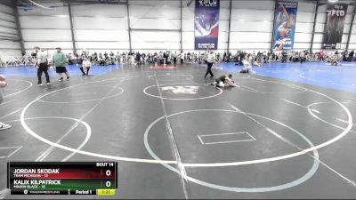 72 lbs Rd# 7- 10:45am Saturday Final Pool - Jordan Skodak, Team Michigan vs Kalix Kilpatrick, Minion Black