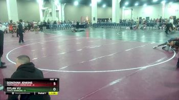 106 lbs Round 3 (10 Team) - Dylan Vu, Venice Warriors vs Donovan Jenkins, Youth Impact Center Blue