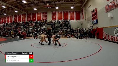 190 lbs Champ. Round 2 - Nathan Leeper, Eagle Valley vs Jack Doughty, Canon City