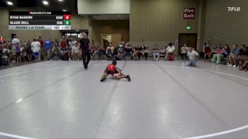 70 lbs Round 1 (6 Team) - Ryan Bassiri, NC National Team White vs Slade Bell, Funky Crayons