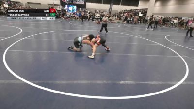 138 lbs Cons. Rd Of 64 - Isaac Mayora, Illinois vs Landon Ege, Alber Athletics Wrestling Club