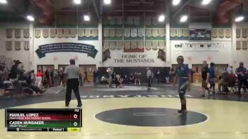 160 lbs Cons. Round 2 - Manuel Lopez, Palo Verde High Magnet School vs Caden Hunsaker, Green Valley