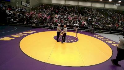 5A 120 lbs Champ. Round 1 - Mei-Mei Engebretsen, Brighton vs Jordyn Napoles, Hunter