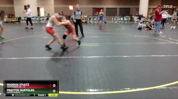 95 lbs Quarterfinals (8 Team) - Preston Bartolini, Untouchables vs Maddox Stultz, Contenders WA