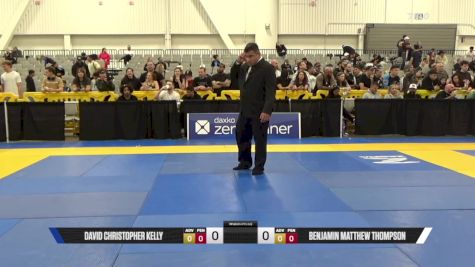 BENJAMIN MATTHEW THOMPSON vs DAVID CHRISTOPHER KELLY 2025 World IBJJF Jiu-Jitsu No-Gi Championship