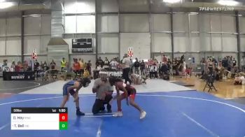 58 lbs Semifinal - Olivia Hay, Ringers vs Taylor Bell, Ioc