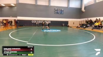 190 lbs Round 2 - Emiliano Zaragoza, NRH Birdville vs Ethan Sanchez, College Park