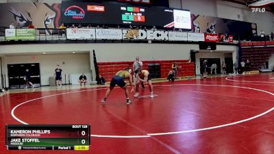 174 lbs Cons. Round 3 - Jake Stoffel, Missouri vs Kameron Phillips, Northern Colorado