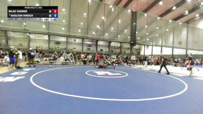 Junior Boys FS - 132 lbs Cons. Round 4 - Silas Varner, CA vs Shelton Hirsch, CA