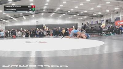 190 lbs Semis - Sean Perez, JFlo Trained vs Maximus Baxter, Knights RTC