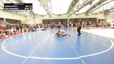 121 lbs Rr Rnd 2 - Thomas Potsko, Mat Assassins Red vs Noah Hernandez, Ruthless MS