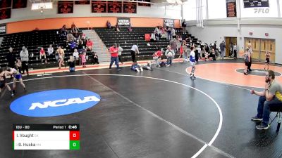 10U - 80 lbs Round 5 - Benjamin Huska, Latrobe vs Ian Vought, Derry Area