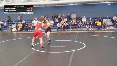 285 lbs Cons. Round 4 - Tyler Doyle, Colorado Mesa University vs Henry Sturn, Colorado State University - Pueblo