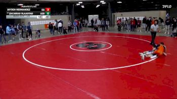 126 lbs Quarterfinal - Zacarias Slaastad, Unattached vs Jayden Hernandez, Unattached