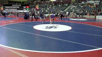 4A 175 lbs Cons. Semi - Jude Fitzgerald, Central Arkansas Christian School vs Ronan Rutherford, Pulaski Academy High School