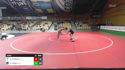 184 lbs Dual - Anthony D'Alesio, Long Island University vs Jacob Nolan, Binghamton