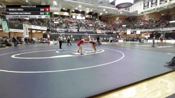 125 lbs Cons. Round 1 - Maela Neill, Eureka Hs vs Chaysie Bachman, Russell HS