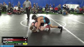 132 lbs Round 1 (8 Team) - Chris Mitchell, Ohio Titan vs Blake Cancel, TWFOC