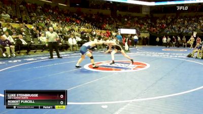 157 Class 4 lbs Cons. Round 3 - Robert Purcell, Rockhurst vs Luke Steinbrugge, Lee`s Summit North