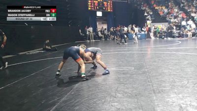 165 lbs Round Of 32 - Brandon Jacoby, Presbyterian vs Mason Steffanelli, Virginia