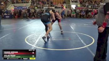 152 lbs Quarterfinal - Dylan Frass, Olentangy Liberty / Pursuit vs Shawn German, Salem Wrestling