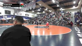 110 lbs Cons. Round 1 - Hayden Arce, Santa Ana vs Victoria Reyes, Oak Hills