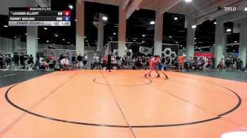 65 lbs Champ. Round 2 - Louden Elliott, Betterman Elite Wrestling vs Sonny Molina, New Mexico
