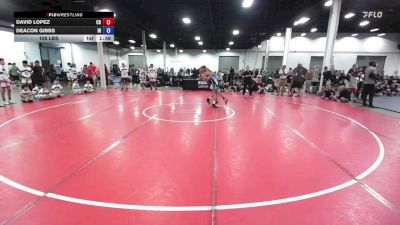 105 lbs David Lopez, Colorado vs Deacon Gibbs, Indiana
