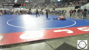 96 lbs Consolation - Bristol Walters, Elgin Wrestling vs Gisele Conner, Westmoore Wresting