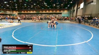 157 lbs Prelim - Isaac Gautschi, El Dorado (Placerville) vs Kash Hendrick, South Tahoe