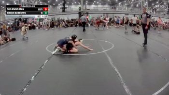 80 lbs Semis (4 Team) - Bryce Burrows, The Outsiders vs Gus Engelman, Mat Assassins White