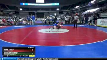 5 lbs Quarterfinal - Cole Sykes, Shelby County vs Conner Horton, Mortimer Jordan HS