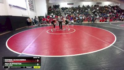 150 lbs Champ. Round 1 - Dominic Schocherra, Eaglecrest B vs Max Buffington, Fossil Ridge