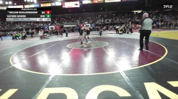 132 lbs Champ. Round 1 - William Shallenberger, Wasatch Utah vs Kayden Gower, Mountain View
