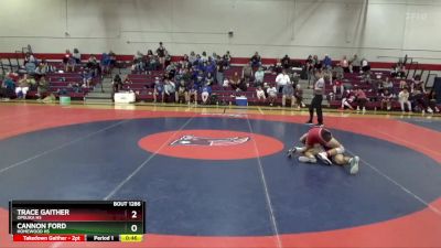 150 lbs Consolation Bracket - Trace Gaither, Opelika Hs vs Cannon Ford, Homewood Hs