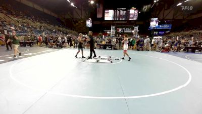 138 lbs Cons 64 #2 - Mahlon Pobstman, AZ vs Kenton Stout, IA