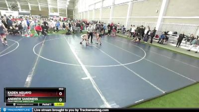 80 lbs Cons. Round 2 - Andrew Sandness, Team Prestige Wrestling vs Kaden Aguayo, Team Champs WC