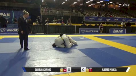 Alberto Peralta vs Daniel Oscar Diaz 2026 Pan Jiu Jitsu IBJJF Championship