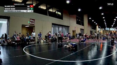 90 lbs Round 2 (6 Team) - Mason Mabe, BS Wrestling vs Blaine Ruth, Crossroads Wrestling