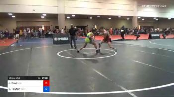 138 kg Consolation - Joe Davi, New Jersey vs Eli Peyton, Kentucky