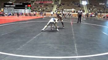 125 lbs Champ. Round 2 - Mikey Doerr, Life University vs Sam Gosnell, Montreat College