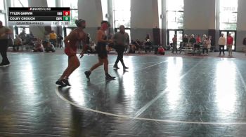 125 lbs Quarterfinal - Tyler Garvin, Maryland vs Colby Crouch, Campbell