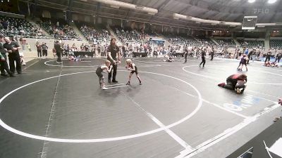 46 lbs Consi Of 8 #2 - Christopher Sund, Black Fox Wrestling Club vs Dylan Lockwood, Heat