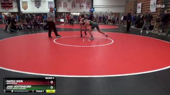 144 lbs Round 4 - Jake Oostendorp, Cedar Rapids Kennedy vs Mateo Weir, Burlington